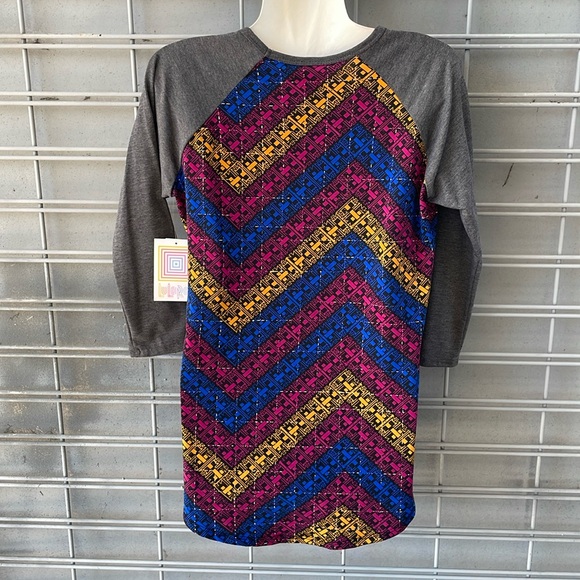 LLR - Abstract Printed Randy Top-#0279 - Picture 7 of 12